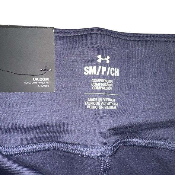 Under Armour Women’s Leggings Small High Rise Compression Purple - Picture 11 of 15